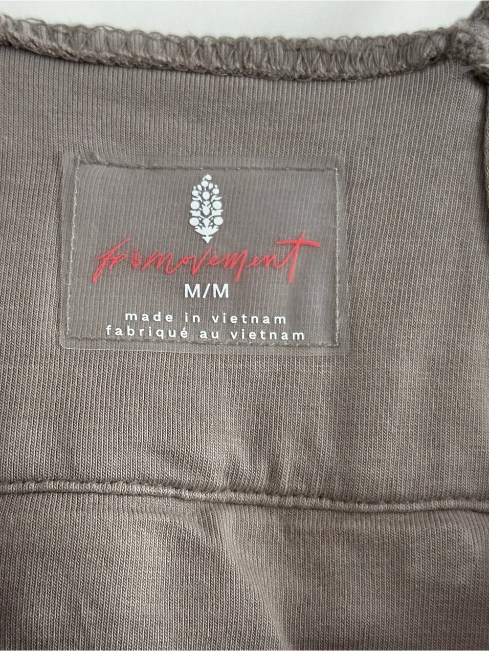 FP Movement Free People Hot Shot Jumpsuit Taupe M - Picture 3 of 7